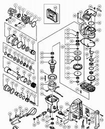 Hitachi DH38SS spare parts