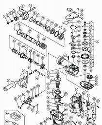 Hitachi DH40FR spare parts