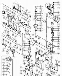 Hitachi DH45SA spare parts