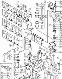 Hitachi DH50MB spare parts