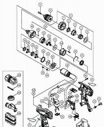Hitachi DS12DVF3 spare parts
