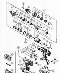 Hitachi DS14DFL spare parts