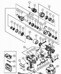 Hitachi DS14DL spare parts
