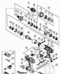 Hitachi DS14DMR spare parts