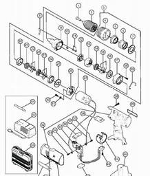 Hitachi DS14DV spare parts