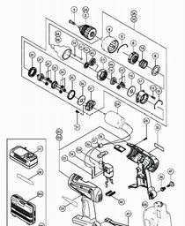 Hitachi DS14DVB spare parts