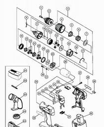 Hitachi DS14DVF2 spare parts