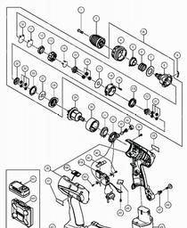 Hitachi DS9DM spare parts