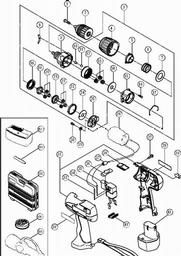 Hitachi DS9DVF2 spare parts