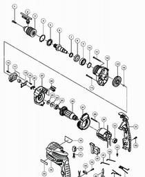 Hitachi DV13SS spare parts