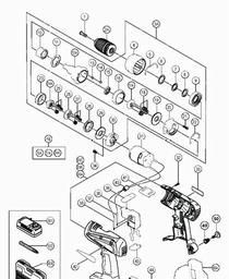 Hitachi DV14DV spare parts
