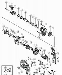 Hitachi DV16SS spare parts