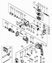 Hitachi DV20VB2 spare parts