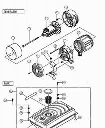 Hitachi E71 spare parts