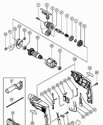 Hitachi FDV16VB2 spare parts