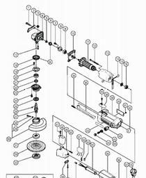 Hitachi FG12SA2 spare parts