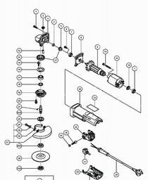Hitachi G10SF2 spare parts