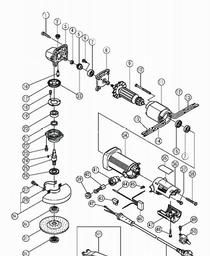 Hitachi G10SF3 spare parts