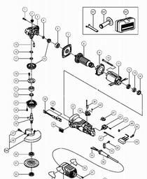 Hitachi G10SR3 spare parts