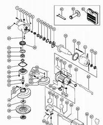 Hitachi G12SA2 spare parts