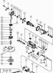 Hitachi G12SR2 spare parts