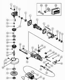 Hitachi G12SR3 spare parts