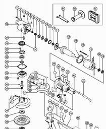 Hitachi G13SB2 spare parts