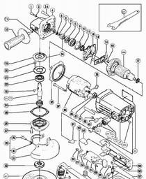 Hitachi G13SC spare parts