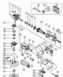 Hitachi G13SE2 spare parts