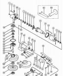 Hitachi G13SP spare parts