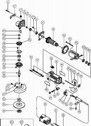 Hitachi G13SR2 spare parts