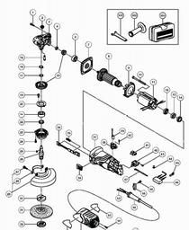 Hitachi G13SR3 spare parts