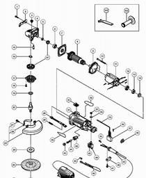 Hitachi G13SS spare parts