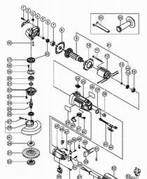 Hitachi G13V spare parts