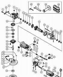 Hitachi G13VA spare parts