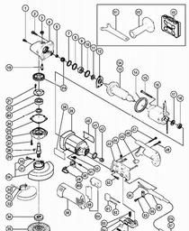 Hitachi G13YC spare parts