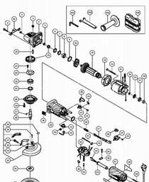 Hitachi G13YF spare parts