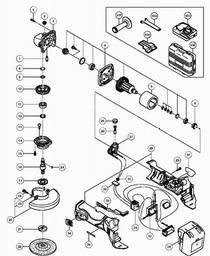 Hitachi G14DSL spare parts