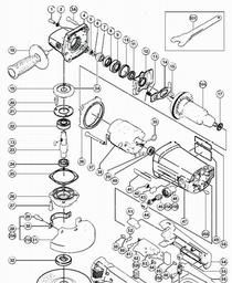 Hitachi G15SA spare parts
