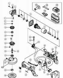 Hitachi G18DSL spare parts