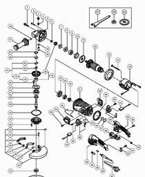Hitachi G18SCY spare parts