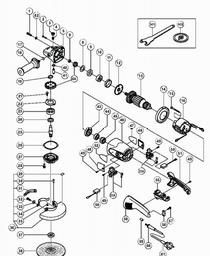 Hitachi G18SG2 spare parts