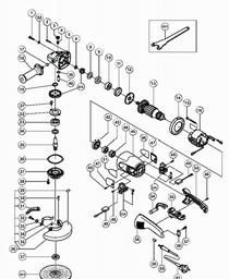 Hitachi G18UA2 spare parts