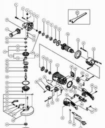 Hitachi G18UBY spare parts