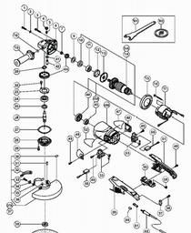 Hitachi G23MR spare parts