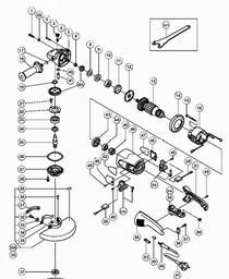 Hitachi G23SC3 spare parts