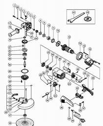 Hitachi G23SE2 spare parts
