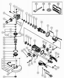 Hitachi G23SEY spare parts