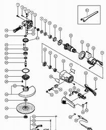 Hitachi G23SRU spare parts
