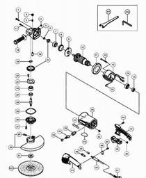 Hitachi G23SS spare parts